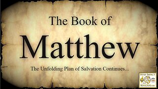 Matthew 27d The Crucifixion of God’s Human Passover Lamb