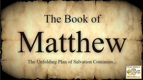 Matthew 27d The Crucifixion of God’s Human Passover Lamb