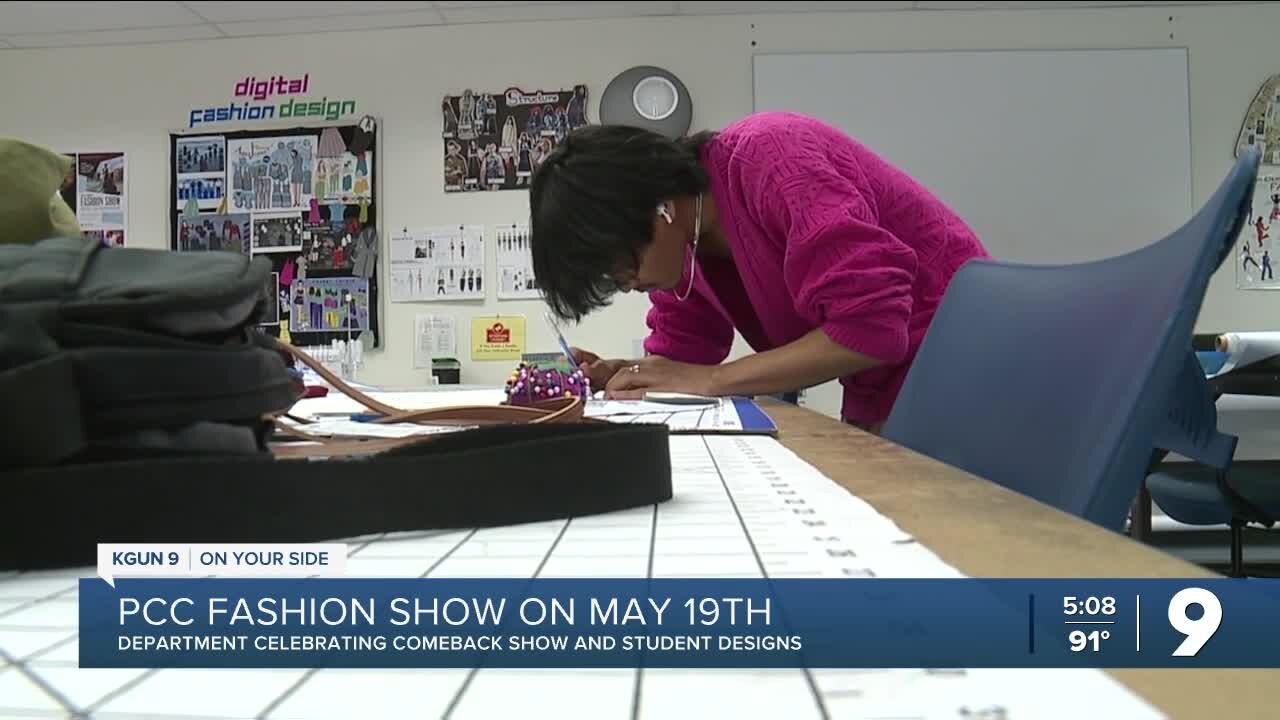 PCC Fashion Design Program hosts show May 19