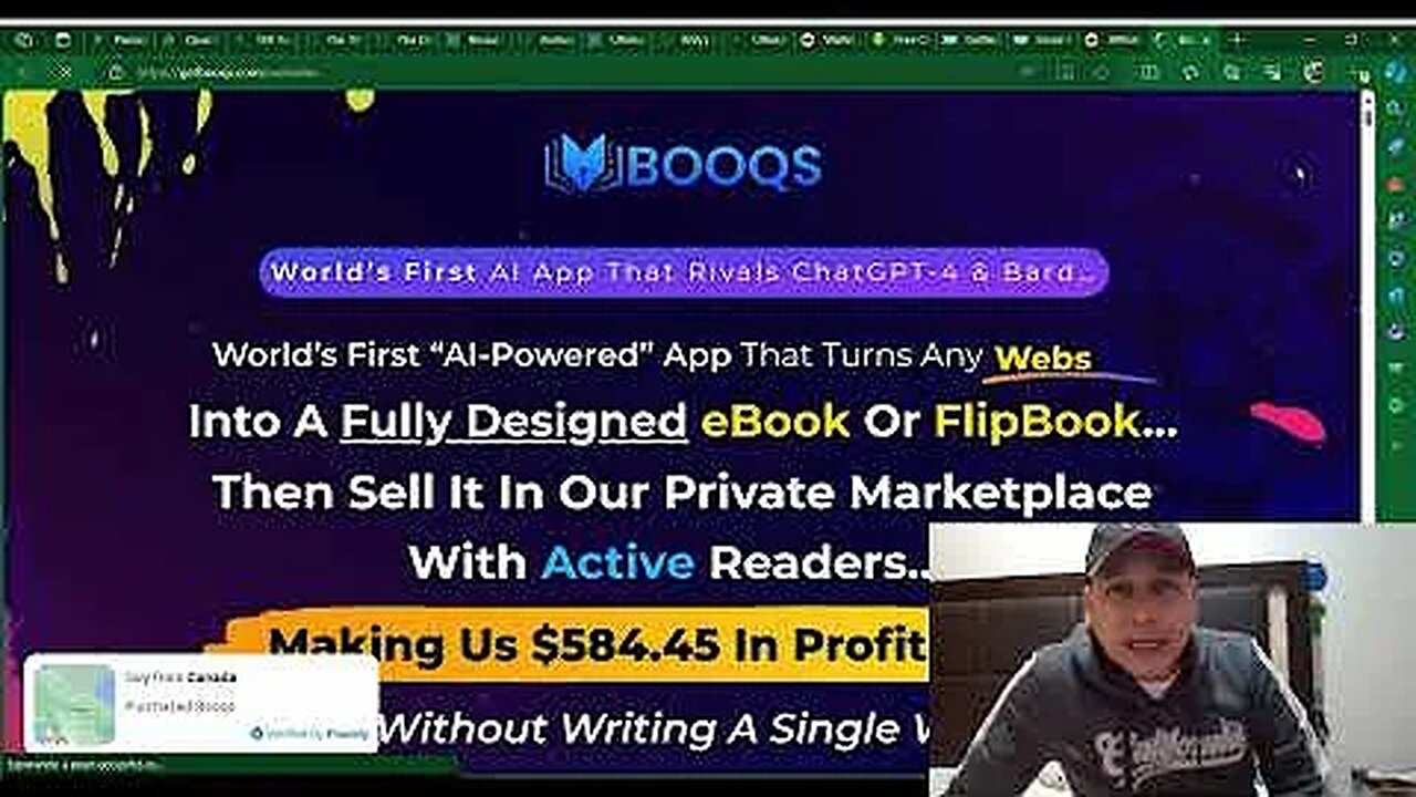 🚀 Unleash the power of Booqs, the world's first AI-powered eBook creator!