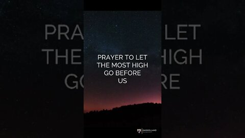 Prayers in PALEO HEBREW #89: PRAYER TO LET THE MOST HIGH GO BEFORE US