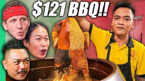 $10 BBQ vs $121 BBQ in Asia!! Extreme Roasted Meats!!
