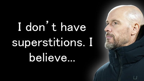 Erik ten Hag: Mastermind Behind Football Success || erik ten hag press conference