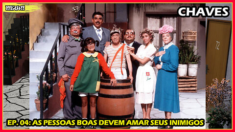 ◈ 𝗖𝗵𝗮𝘃𝗲𝘀 𝗘𝘁𝗲𝗿𝗻𝗼 | As Pessoas Boas Devem Amar Seus Inimigos | Dublado em HD ◈