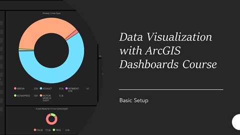 02 - Basic Setup: ArcGIS Dashboards with Chicago Crime Data