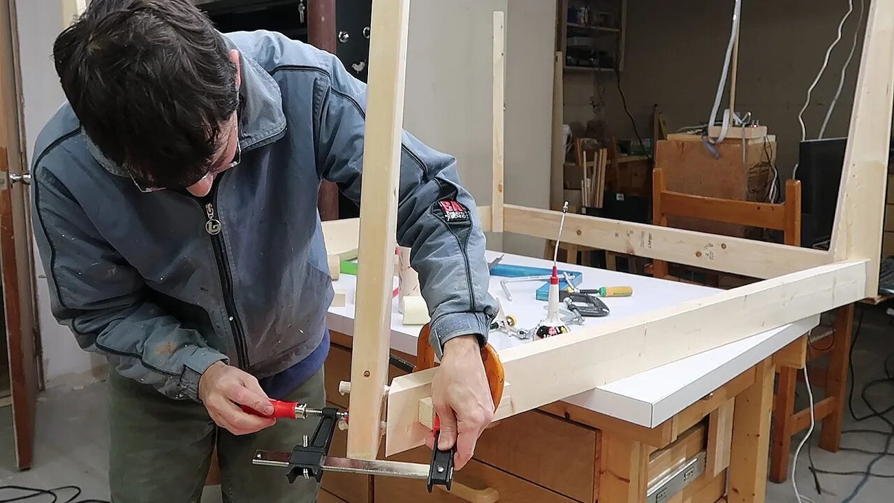 Miter joined large table