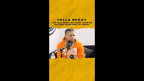 #yellabeezy You will make no less than $6 million from a hit song. 🎥 @mworthofgame