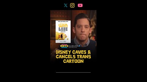 Disney caves & cancels trans cartoon