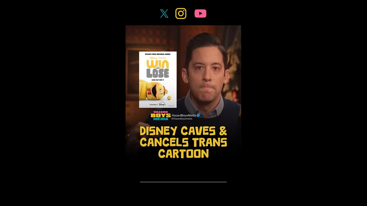 Disney caves & cancels trans cartoon