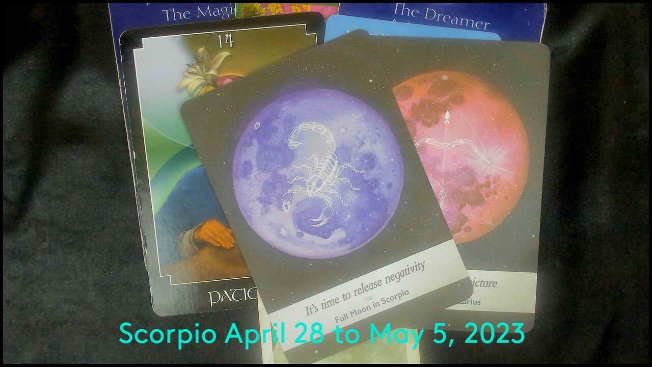 Scorpio April 28 to May 5, 2023 A Magical Full Moon For YOU!