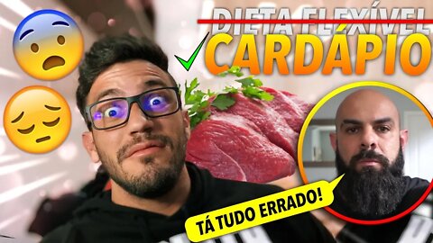 DIETA FLEXÍVEL NUNCA MAIS! Coach Rubens F#DEU minha DIETA!