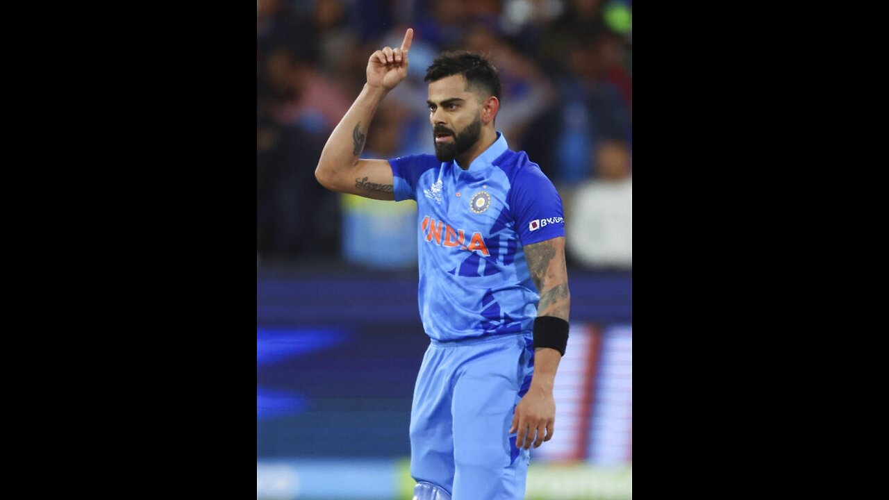 Kohli loves to hitting sixes down the ground