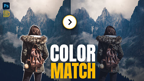 How to Color Match Images in Photoshop (FAST & EASY)