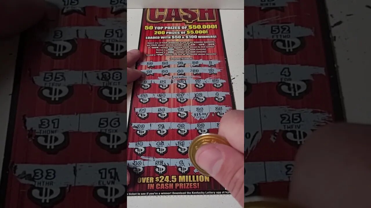 NEW $30 Lottery Tickets $50,000 Cash! #lottery