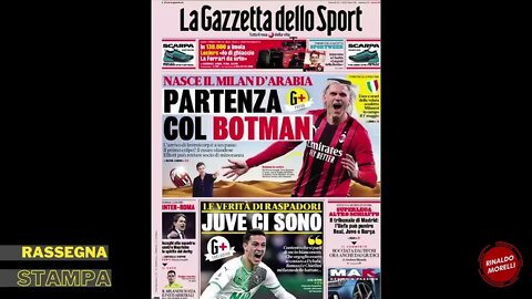 Investcorp e il mercato del Milan, arriva Botman. Rassegna Stampa Sportiva ep.47 | 22.04.2022