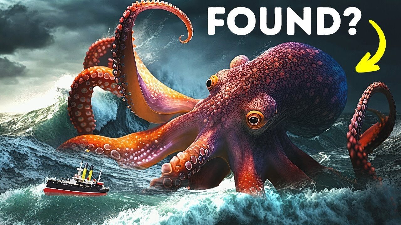 Is the kraken real #caughtoncamera #mythicalcreature #creature #krake