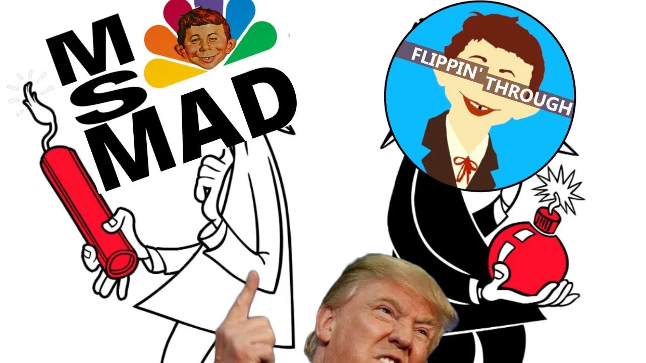 MAD NEWS - Spy vs. Spy - Trump on MAD - New Logo!