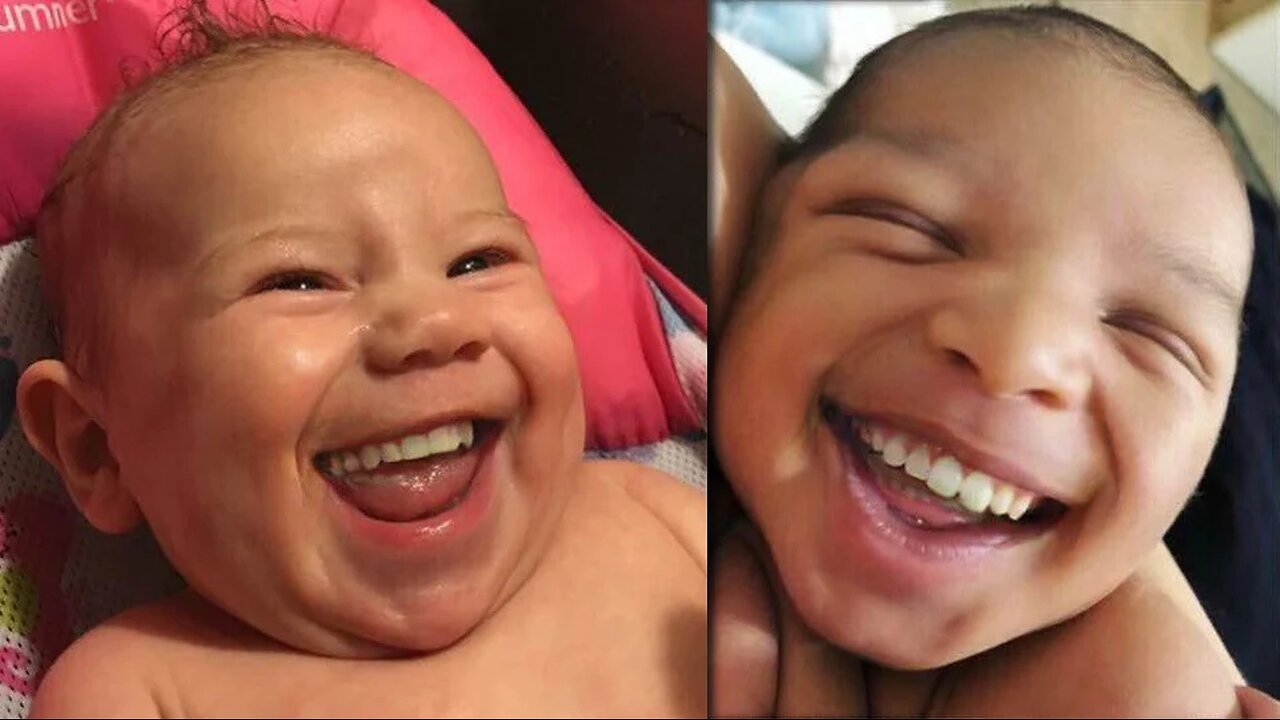 Babies doing awkward stuff to lift the spirit