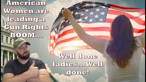 American Women are buying guns faster than ever before… while British women rely on the system…