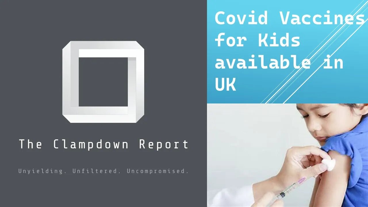 Covid Vaccines for Kids available in UK