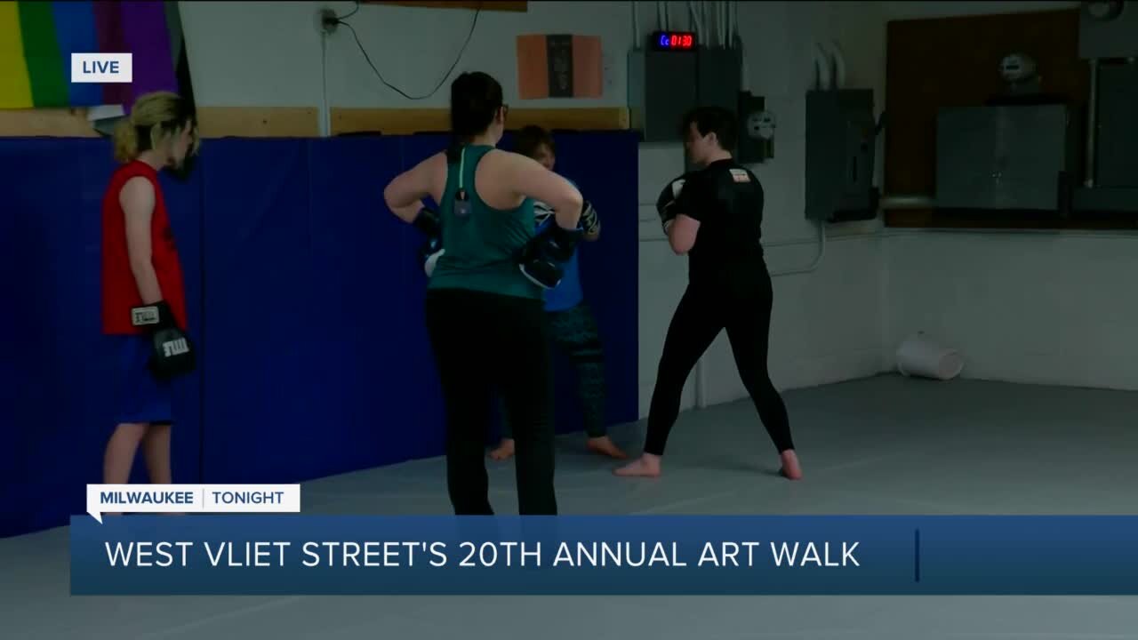 20th annual Art Walk on Vliet Street