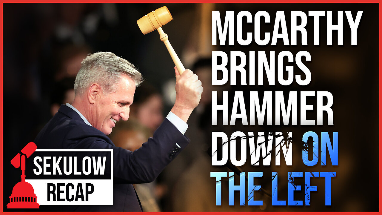 Speaker McCarthy Brings Down the Hammer on Radical Leftists