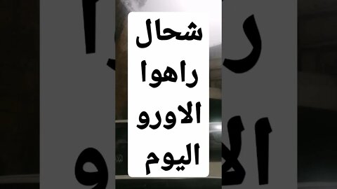 شحال راهو الأورو اليوم