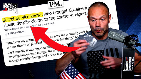 Bongino Addresses Latest Update In White House Cocaine Story