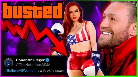 Conor McGregor ACCUSER LIED! Partied With UFC Champ AFTERWARDS! Believe All Women, Like Amouranth!