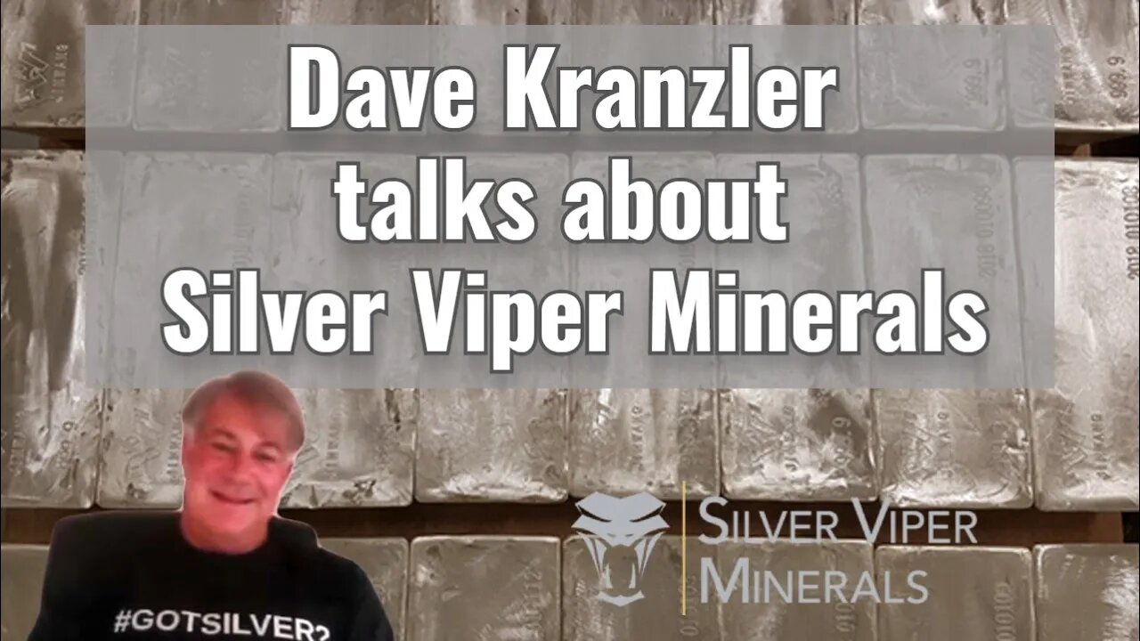 Dave Kranzler talks about Silver Viper Minerals