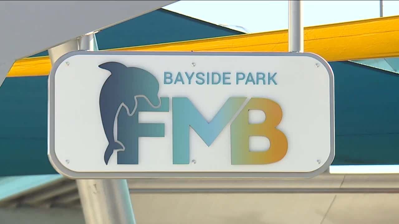 Bayside Park back open with ribbon cutting ceremony after months of renovations