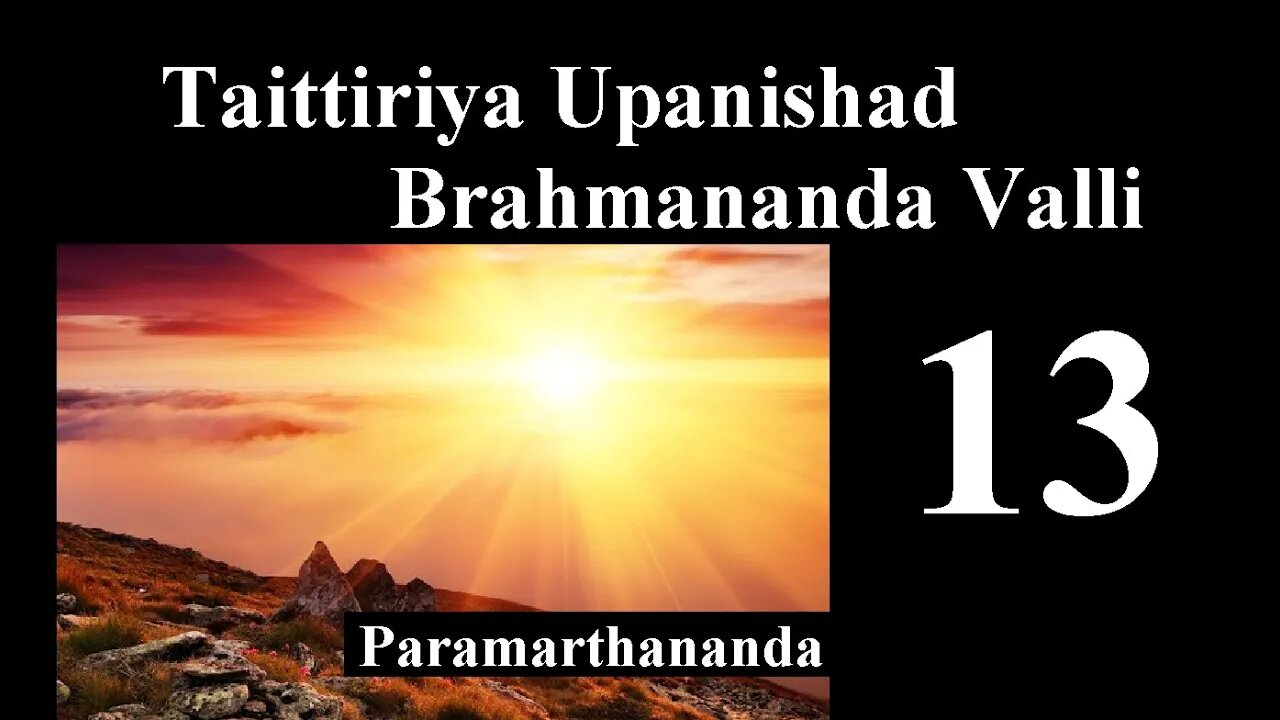 Taittiriya Upanishad 35 CHAPTER 2 SECTION 1