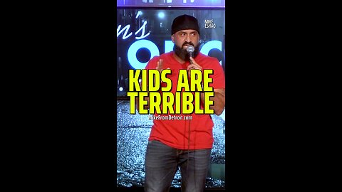 Comedian Proves that Kids are Terrible