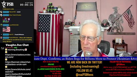 2023-09-20 09:00 EDT - Straight Shootin': with Thumper