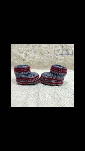 Grey Baby Bootie #shorts