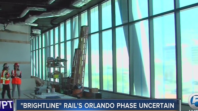 'Brightline' rails Orlando phase uncertain