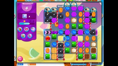 Candy Crush Level 3644 Talkthrough, 20 Moves 0 Boosters
