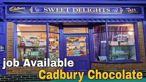 Cadbury Chocolate World | I love Cadbury chocolate world | Sufi Job Provider