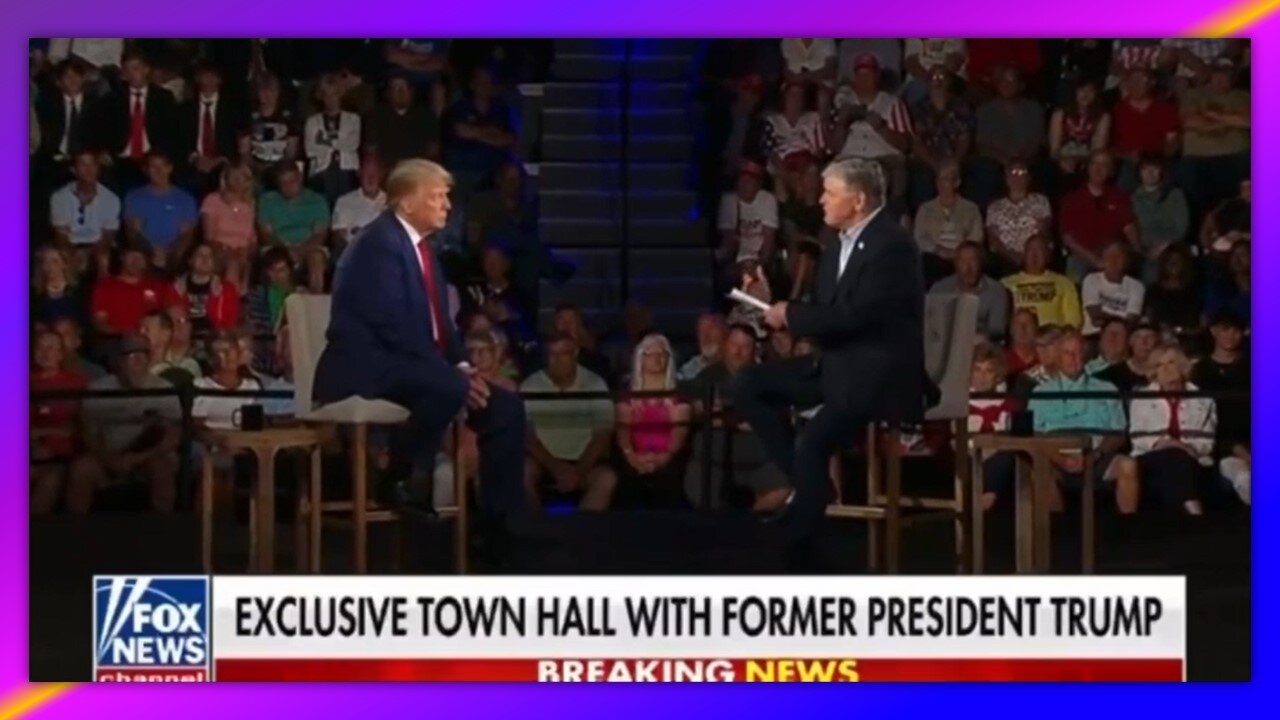 PRESIDENT TRUMP TOWN HALL WITH HANNITY - CEDAR RAPIDS, IOWA JULY 18, 2023