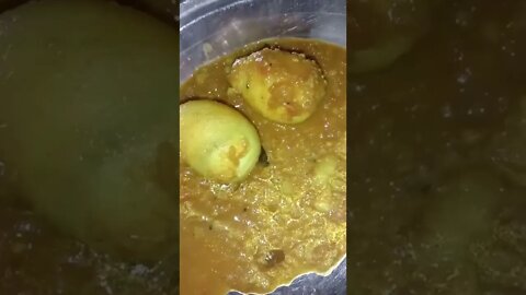 😋😯🥚🥚tasty boil egg anda curry Shots🤯🤟🤟👌🥚🥚youtube shots🥚🥚#shots