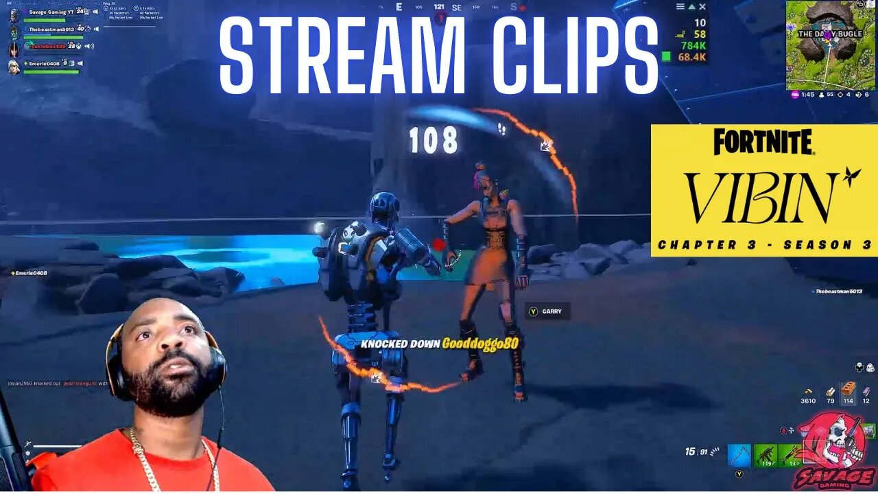 FORTNITE [LIVE] STREAM CLIPS CHAPTER 3 SEASON 3