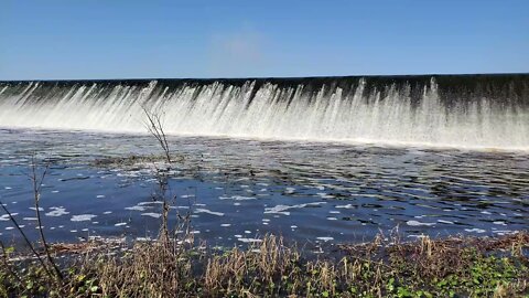 Dam at Reed Bingham State Park - Winter 2022