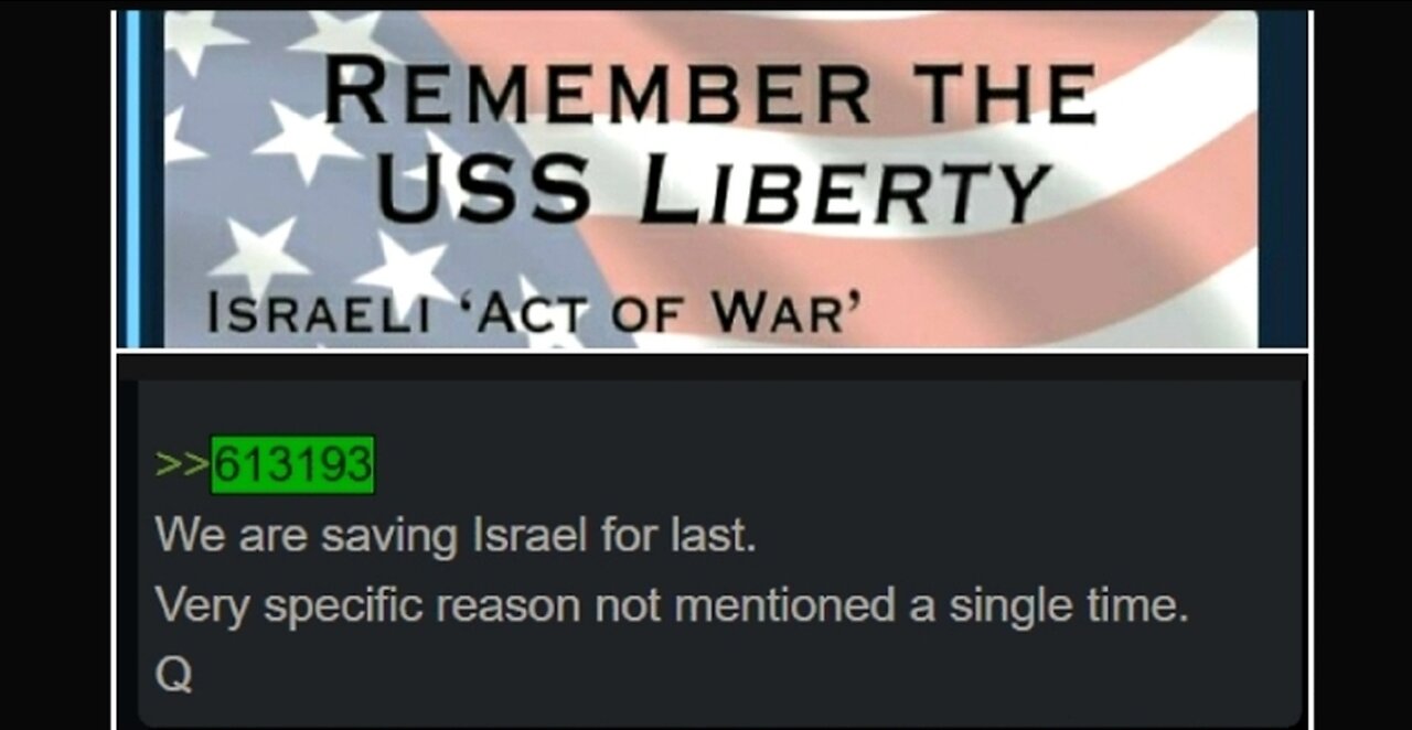 Final stage: Saving Israel for last