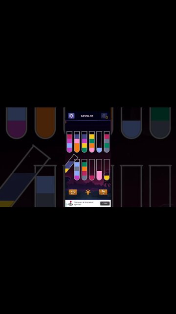 Water Sort Puzzle - Level 61