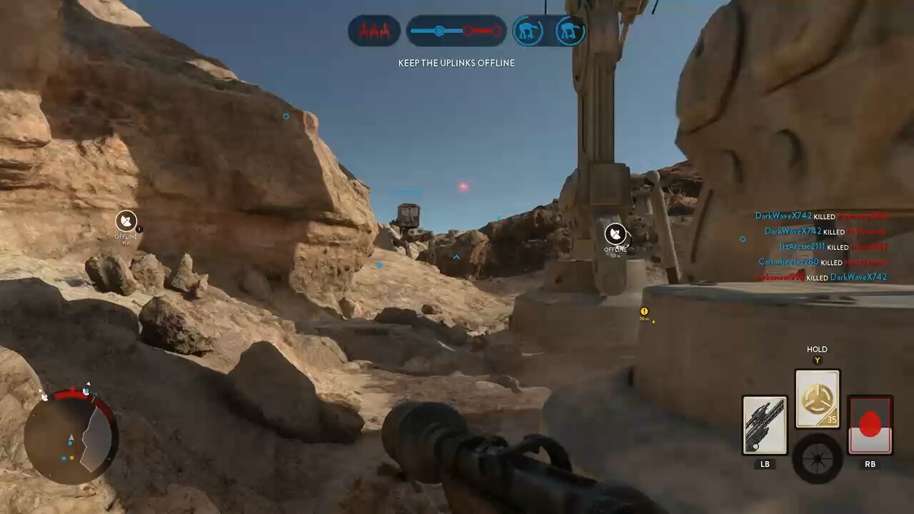 Star Wars Battlefront 2015 ship collision