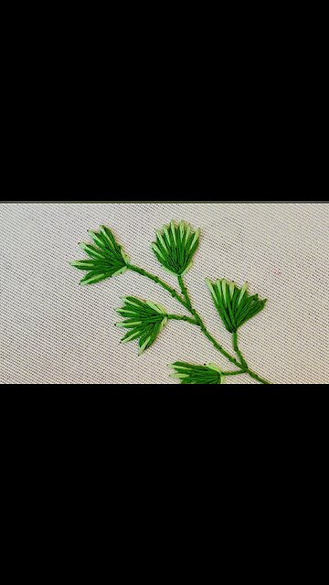 "Leaf Embroidery Tutorial"