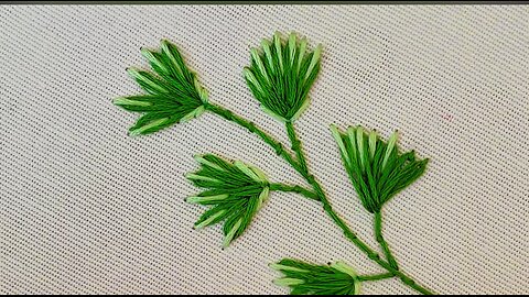 "Leaf Embroidery Tutorial"