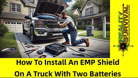 How To Install An EMP Shield On A Truck With Two Batteries