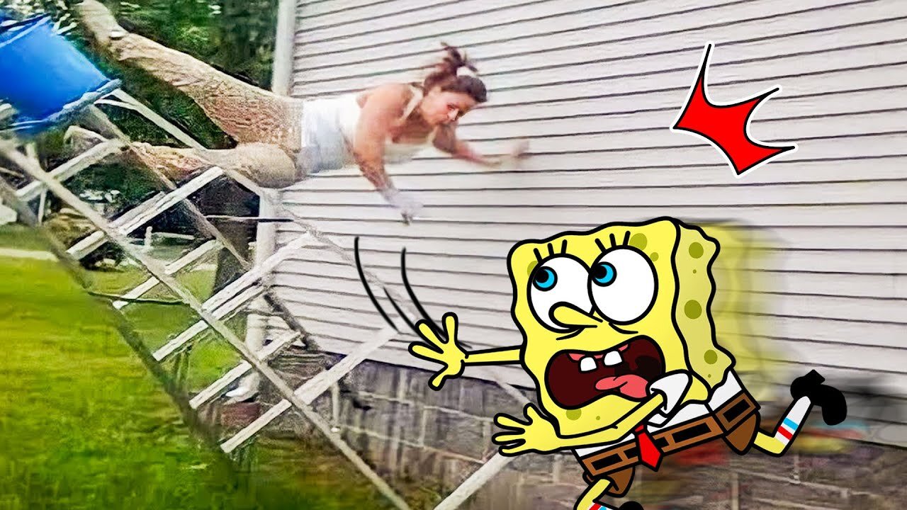 funny people falling video