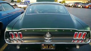 1967 Ford Mustang GT Fastback in Highland Green Paint